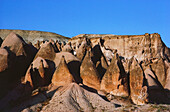 Feenkamine in Pasabagi, Devrent Valley, Zelve, Kappadokien, Türkei
