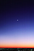 Himmel bei Sonnenuntergang, Phoenix, Maricopa County, Arizona, USA