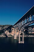 Pecos River High Bridge über den Pecos River, Langtry, Val Verde County, Texas, USA