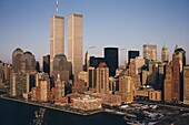 Gebäude an der Waterfront, World Trade Center, Manhattan, New York City, New York State, USA