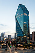 Wolkenkratzer im Stadtbild, Dallas, Texas, Vereinigte Staaten