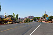 Aussicht am Straßenrand in Sedona, Arizona