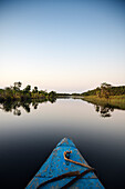Boat trip through the Canal des Pamgalanes, Madagascar, Africa