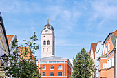 Erding, Stadtturm, Friedrich-Fischer-Straße, Bayern, Deutschland
