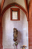 Hassfurt; Pfarrkirche St. Kilian; Kolonat und Totnan; Hassfurter Madonna, Bayern, Deutschland