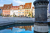 Coburg; Marktplatz; Stadthaus; Alte Apotheke, Bayern, Deutschland