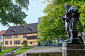 Johann Sebastian Bach Statue, Eisenach, Thüringen, Deutschland