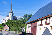 Schönau an der Brend; Julius-Echter-Kirche, Bayern, Deutschland