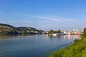 Passau; Dreiflüsseeck, Bayern, Deutschland