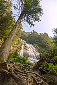 Bridal Veil Falls Provincial Park at Chilliwack, waterfall