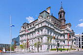 Montréal; City Hall, Hôtel de ville, Place Vauquelin, Quebec, Kanada