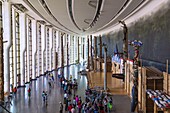 Ottawa, Gatineau, Canadian Museum of History, Canadian Museum of Civilization, Grand Hall with West Coast Indian totem poles