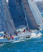 Start of the Sydney to Hobart race.