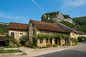 altes Haus, Les Planches près Arbois, Arbois, Departement Jura, Bourgogne-Franche-Comté, Jura, Frankreich