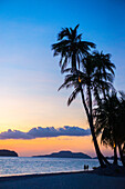 Philippines sunset beach walk