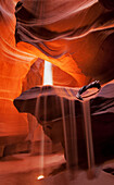 Lichtstrahl im Antelope Canyon