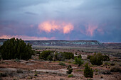 Desert sunset in Moab Utah