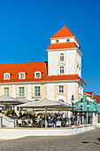 Kurhaus on the promenade, Baltic Sea resort of Binz, Ruegen Island, Mecklenburg-West Pomerania, Germany