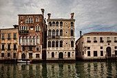 Palazzo Barbaro Wolkoff  and Palazzo Dario at the Grand Canal Venice Italy