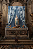 Altar with Virgin Mari in Chiesa di Sant'Eufemia - Giudecca Venice Italy