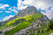 Blick zum Furggengütsch im Hohgantmassiv, Emmentaler Alpen, Kanton Bern, Schweiz