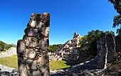 Mayan excavation Edzna, Yucatan, Mexico