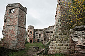 Ruine Madenburg, Eschbach, bei Landau, Pfalz, Pfälzer Wald, Rheinland-Pfalz, Deutschland