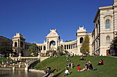 Palais Longchamps, Marseille, Bouches-du-Rhone, Provence-Alpes-Cote d'Azur, Frankreich