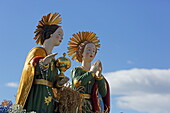 Pilgrimage in honor of Saint Mary in October, Saintes Maries-de-la-Mer, Camargue, Provence-Alpes-Cote d&#39;Azur, France
