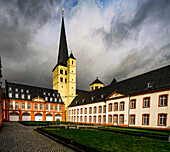 Brauweiler Abbey in Pulheim, North Rhine-Westphalia, Germany