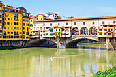 Ponte Vecchio, Florenz, Toskana, Italien, Europa