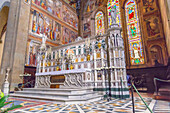 Basilica of Santa Maria Novella interior, Florence, Tuscany, Italy, 