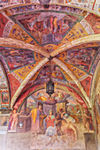 Ceiling frescoes, Chapel Basilica of Santa Maria Novella, Florence, Tuscany, Italy