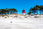 Leuchtturm Gellen, Nationalpark Vorpommersche Boddenlandschaft, Insel Hiddensee, Mecklenburg-Vorpommern, Deutschland