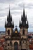 Tyn Church, Old Town Square, Prague, Czech Republic
