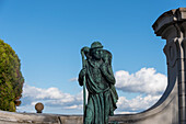 Schäfer im Paradiesgarten, Skulptur auf der Prager Burg, Hradschin, Prag, Tschechien