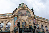 Municipal House, Art Nouveau, Prague, Czech Republic