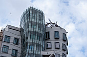 Tanzendes Haus, moderne Architektur, Prager Neustadt, Prag, Tschechien
