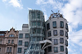 Dancing House, modern architecture, Prague New Town, Prague, Czech Republic