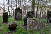 Tombstones, Old Jewish Cemetery, Jewish Museum, Josefstadt, Prague, Czech Republic