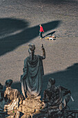 Neptunbrunnen am Piazza del Popolo, Rom, Latium, Italien, Europa