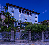 Villa on the lake shore of Lake Maggiore in Brissago, Ticino, Switzerland