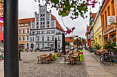 Market square of Greifswald, Vorpommern-Greifswald, Mecklenburg-West Pomerania, East Germany, Germany, Europe