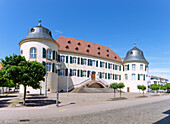 Herzogliches Schloss in der Königstraße in Bad Bergzabern, Rheinland-Pfalz, Deutschland