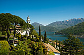 Vico Morcote, Luganer See, Lago di Lugano, Tessin, Schweiz