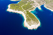 Rukavac an der Südküste von Vis, Mittelmeer, Kroatien