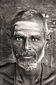 Sadhu headshot, Varanasi, India