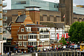 Das Globe Theatre, Bankside, London, England, Vereinigtes Königreich, Europa