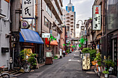 Tokyo street scene, Japan