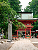 Romon Gate, Kashima Jingu-Schrein und Wald, Kashima, Japan